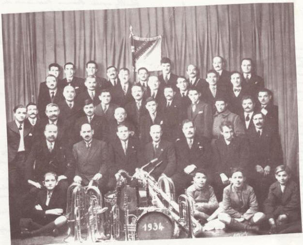 Ancienne photo de l'orchestre